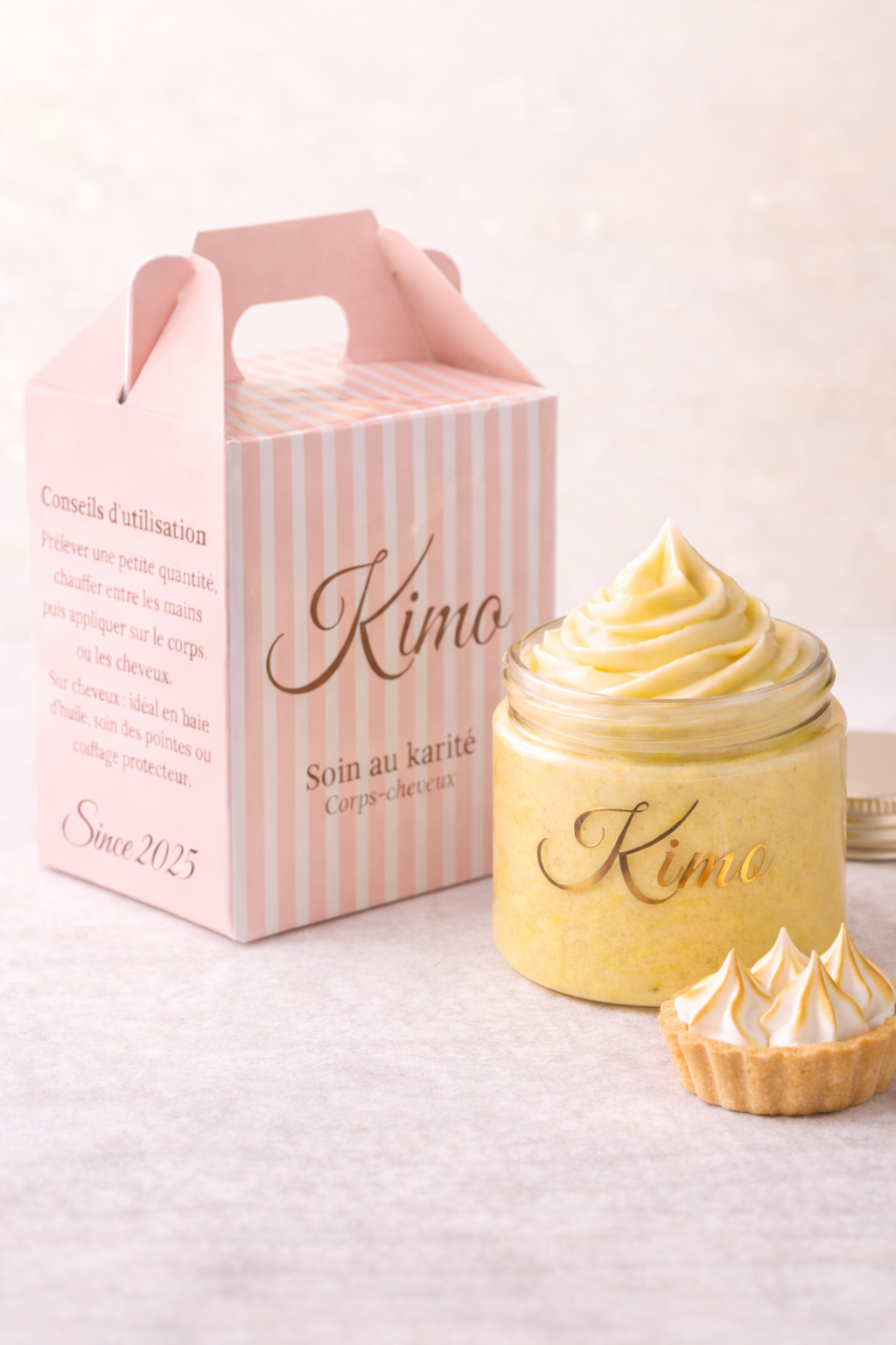 Karité citron meringuée