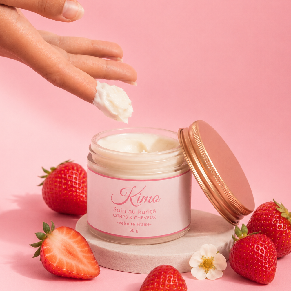 Beurre de Karité - Velouté Fraise